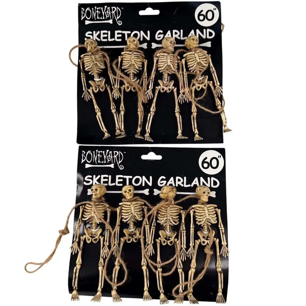Boneyard skeleton garland